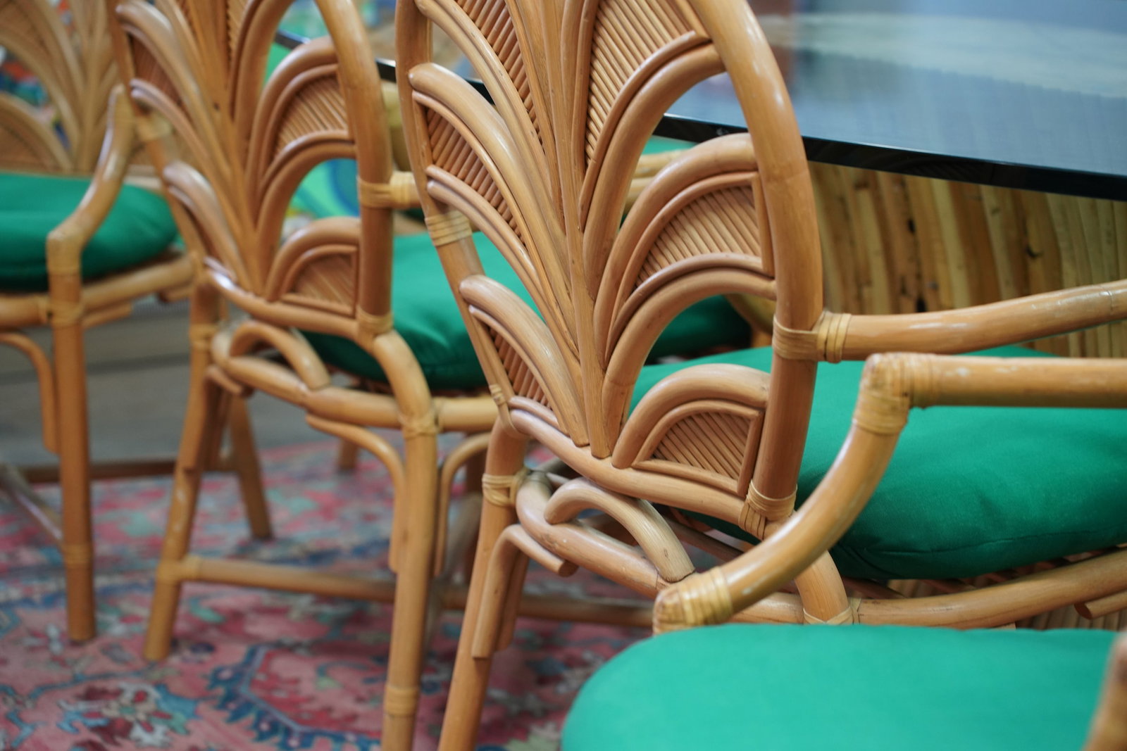 Rattan Dining Set - 7