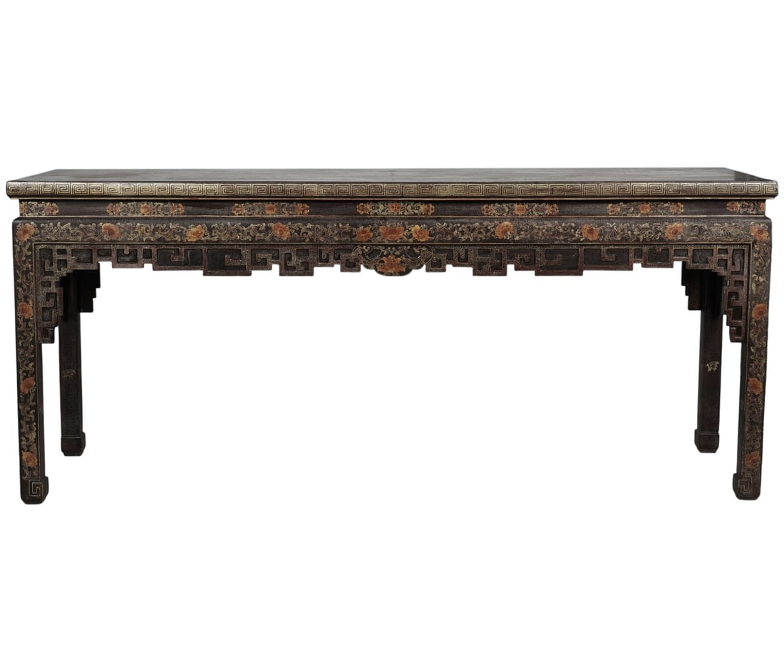 Chinoiserie Deocrated Console Table (1 of 12)