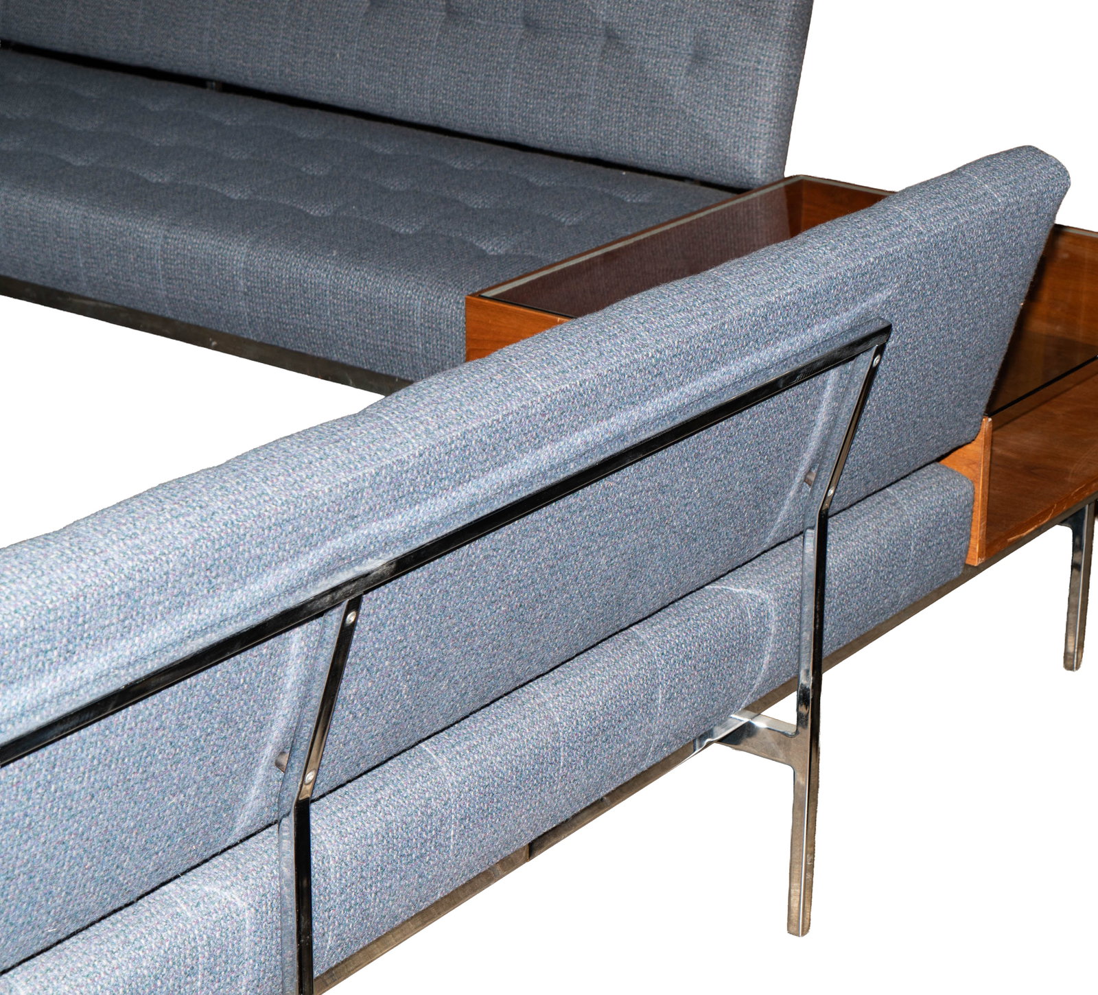 Florence Knoll: Two Sofas and End Table - 11