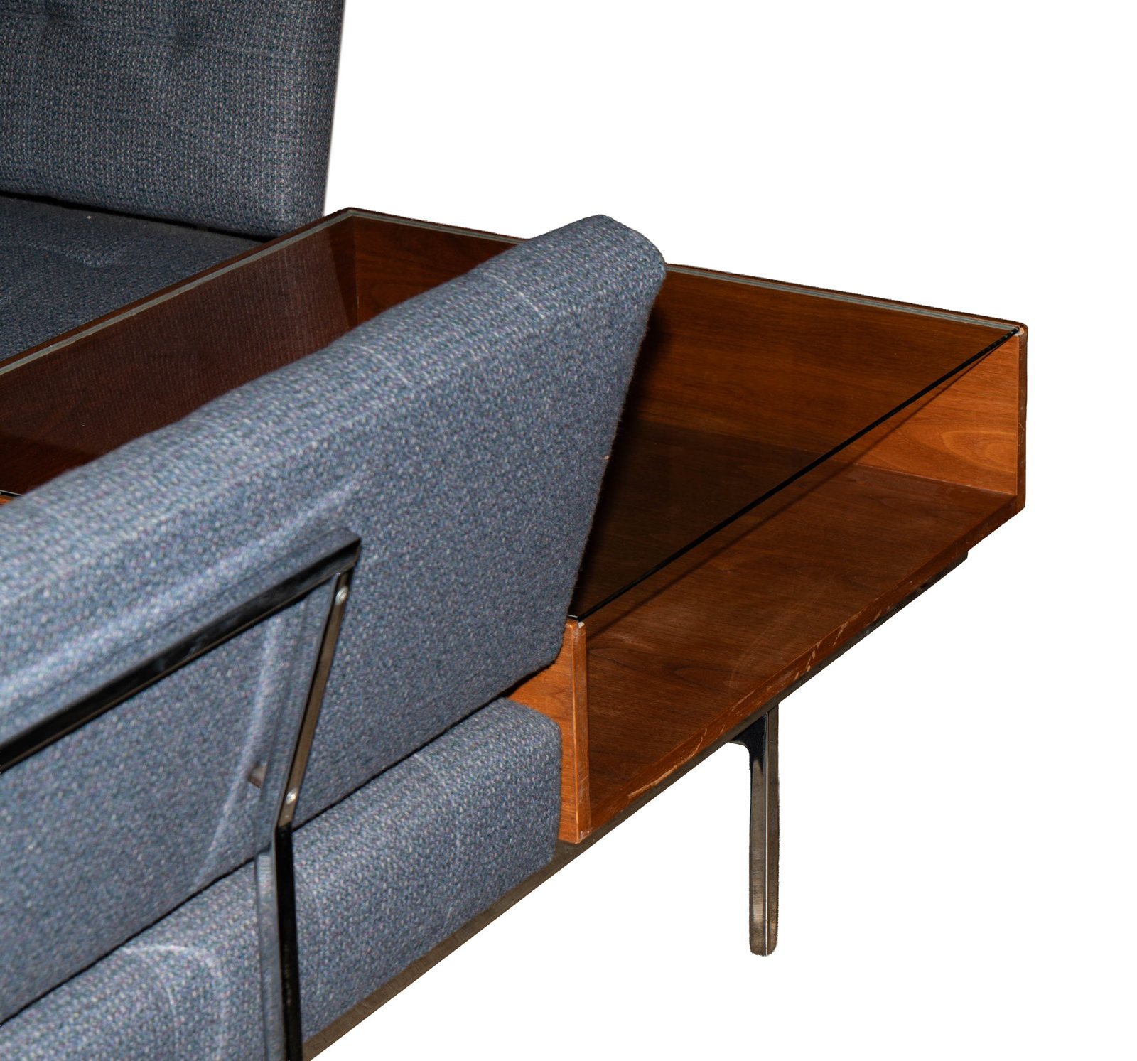 Florence Knoll: Two Sofas and End Table - 12
