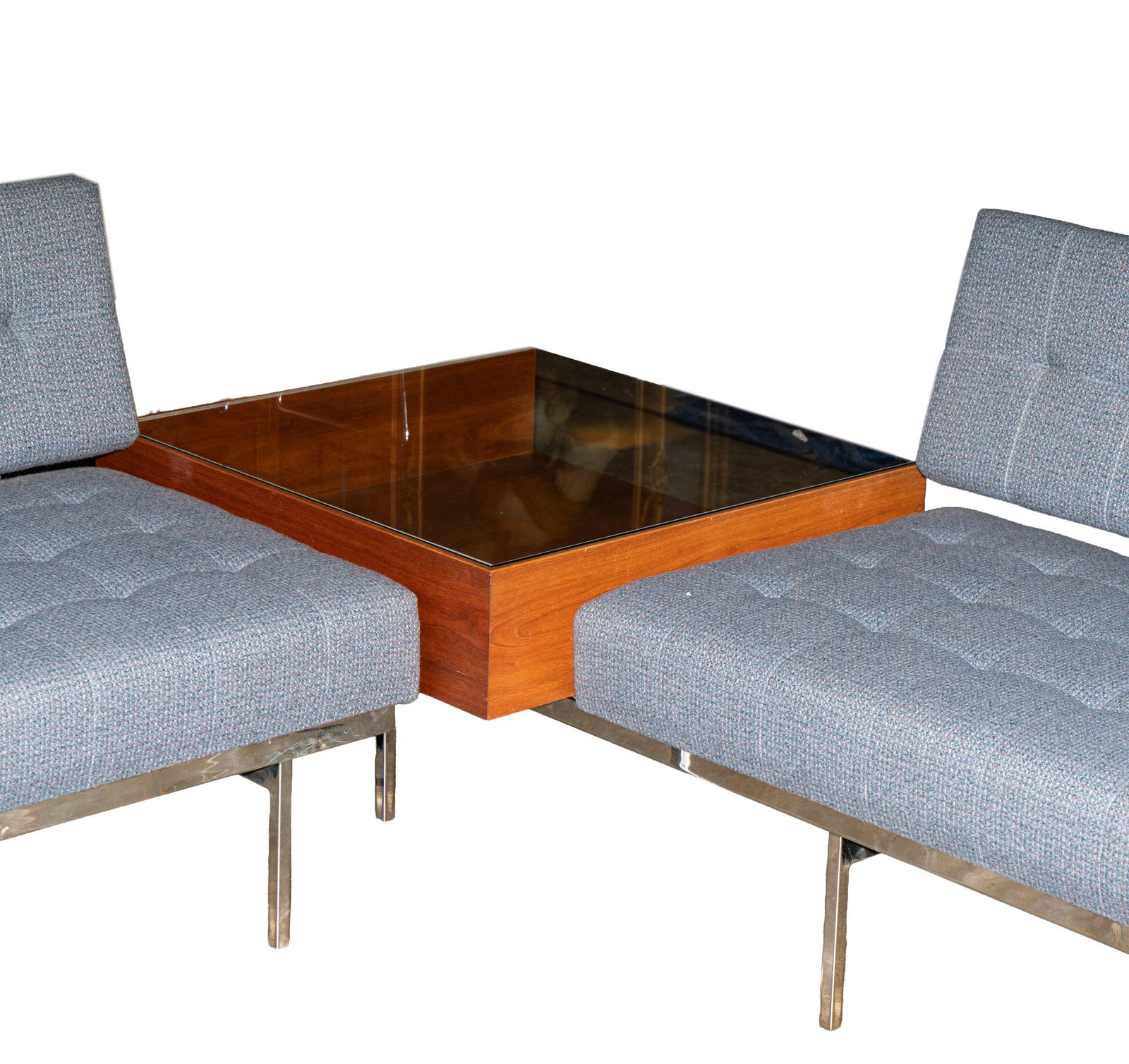 Florence Knoll: Two Sofas and End Table - 5