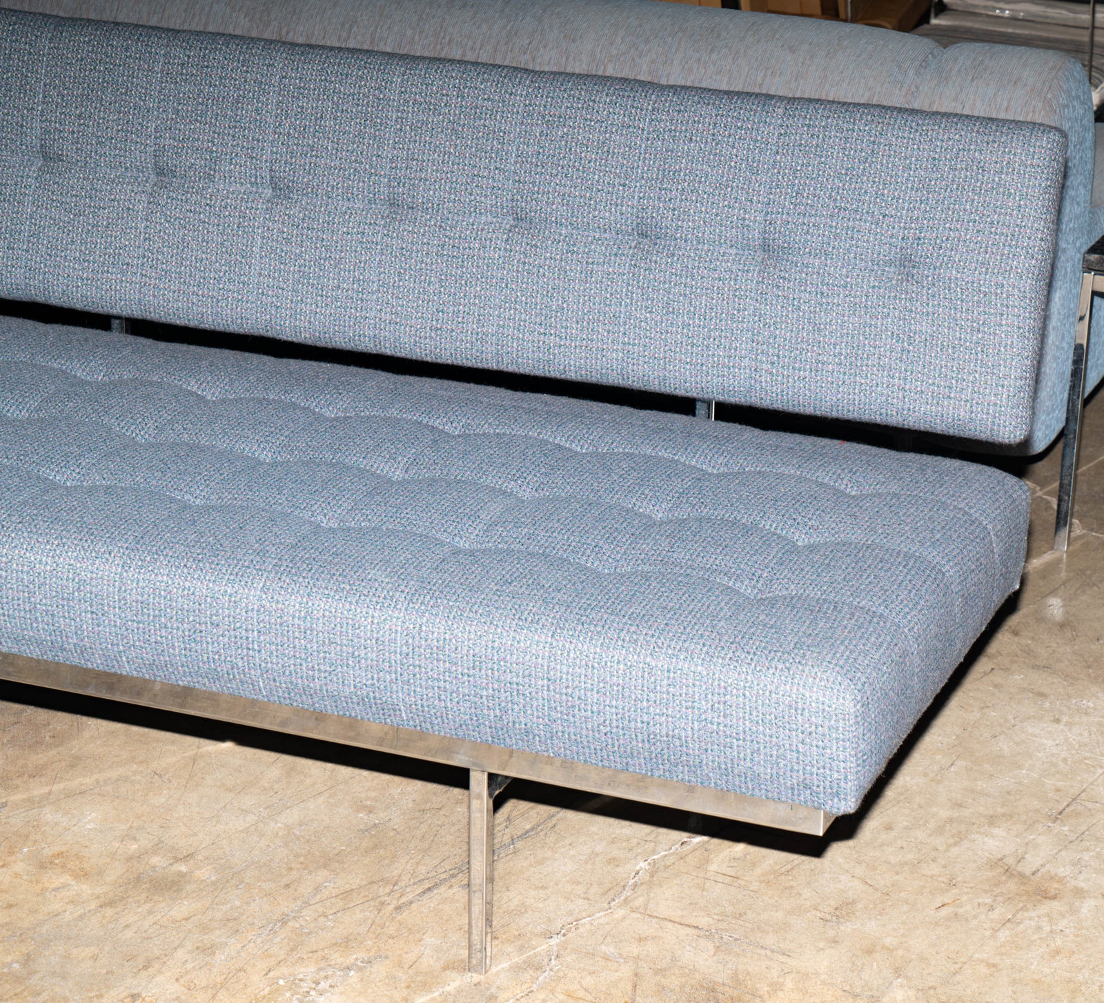 Florence Knoll: Two Sofas and End Table - 8