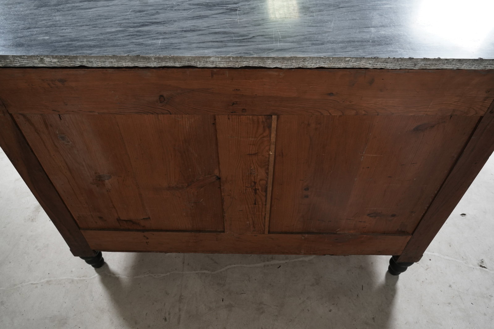 An Empire-Style Marble-Top Commode - 11
