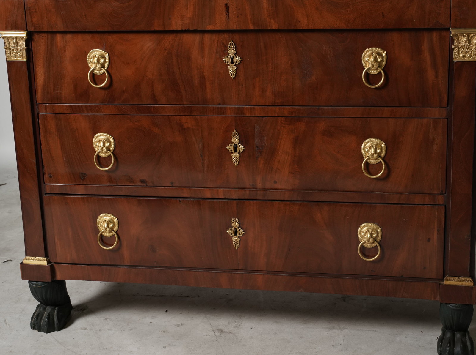 An Empire-Style Marble-Top Commode - 4