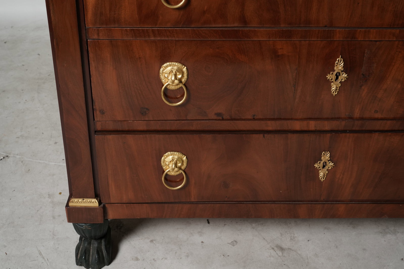 An Empire-Style Marble-Top Commode - 6