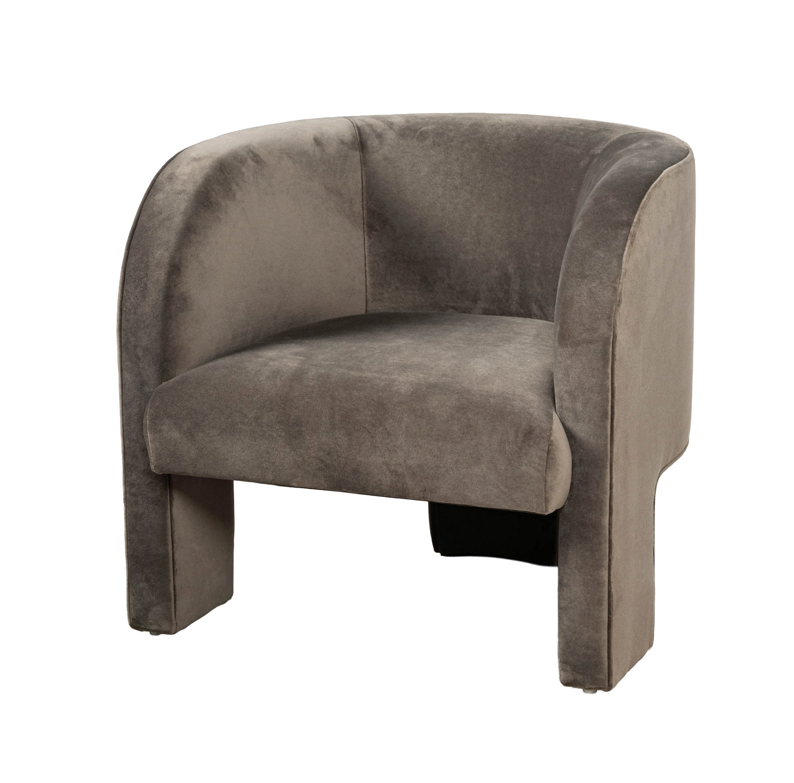 Mitchell Gold and Bob Williams, Luna Chair: velvet upholstery