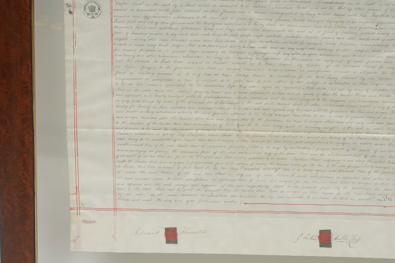 Framed Indenture - 8