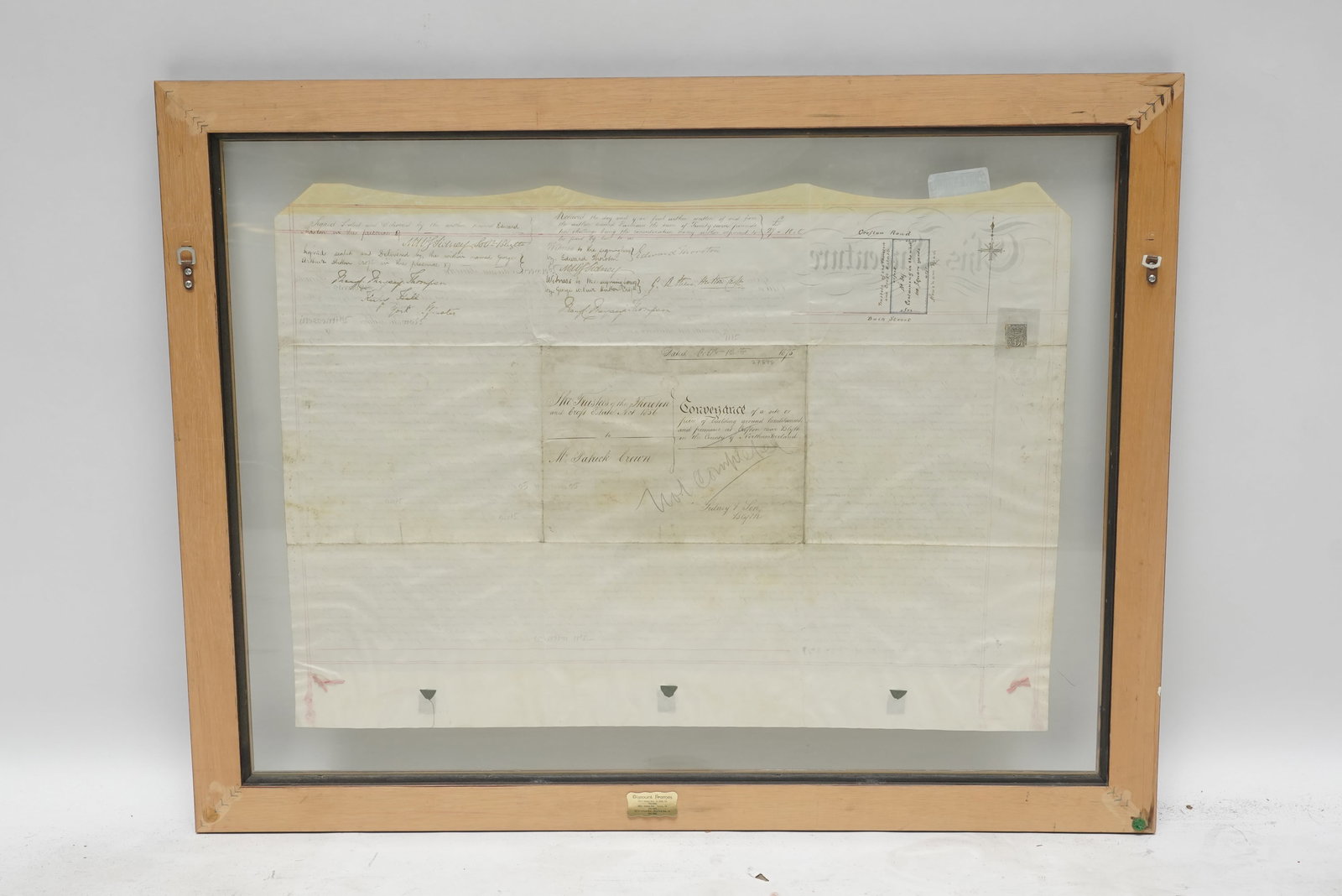 Framed Indenture - 9