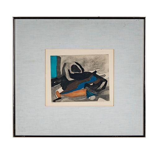 Abstract Lithograph - 2