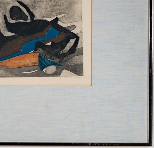 Abstract Lithograph - 6