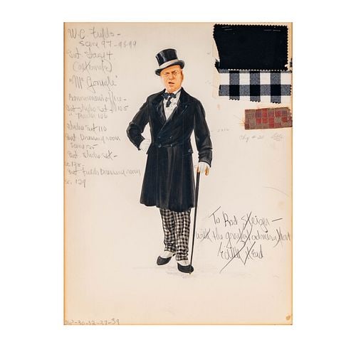 Edith Head (1907 - 1981), Rod Steiger Costume Design for W.C. Fields and Me (1 of 9)