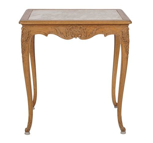 French Marble Top Table (1 of 7)