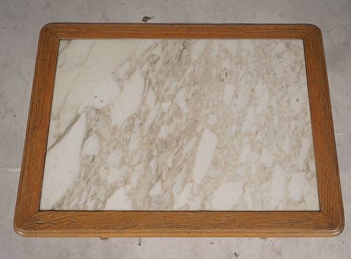 French Marble Top Table - 7