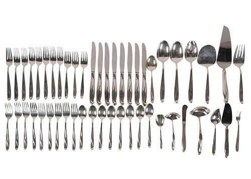 Reed & Barton Sterling Flatware Set (1 of 12)