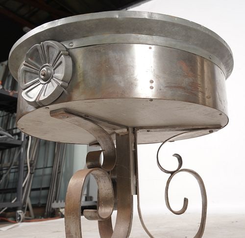 French Clock Side Table - 5