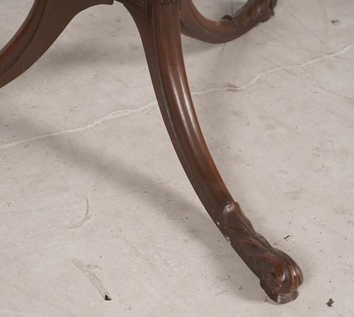 Two Assorted Pie Crust Tables - 12