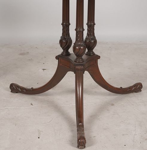 Two Assorted Pie Crust Tables - 3
