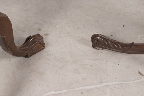 Two Assorted Pie Crust Tables - 9