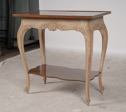 French Tiered Side Table - 2