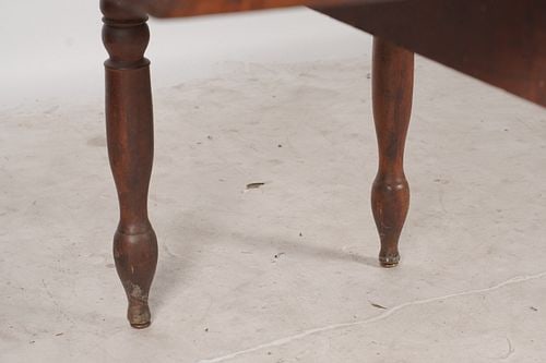 Antique Drop Leaf Table - 7