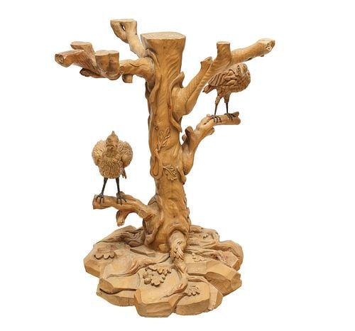 Carved Wood Table Base (1 of 14)