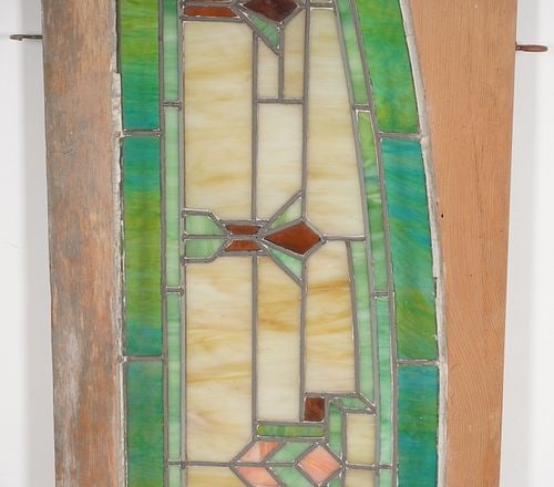 Two Assorted Stained Glass Panels - 3