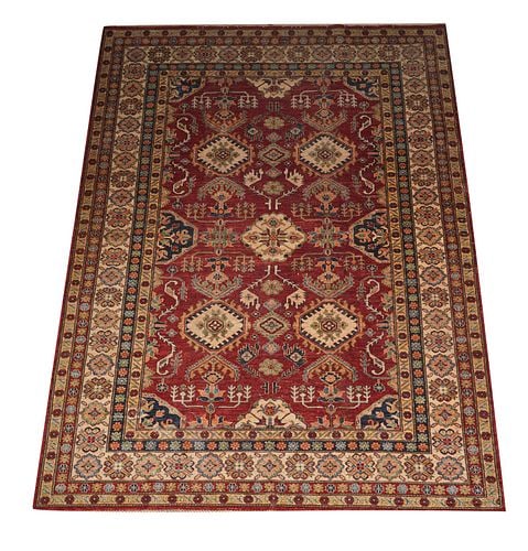 Red Persian Rug: Buyer's Premium is 25% on Abell.com Buyer's Premium is 28% on Liveauctioneers.com 9'6" x 6'9"