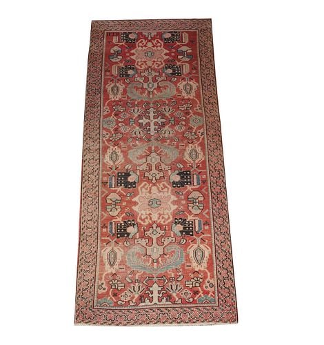 Persian-Style Runner: Buyer's Premium is 25% on Abell.com Buyer's Premium is 28% on Liveauctioneers.com 126 x 49 in.