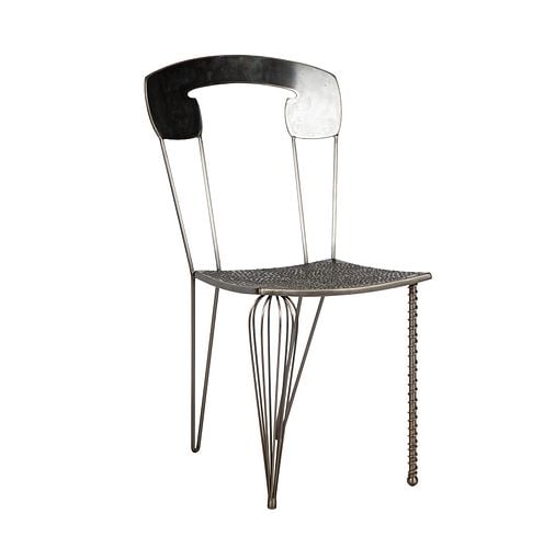 Metal Sculptural Chair (1 of 8)