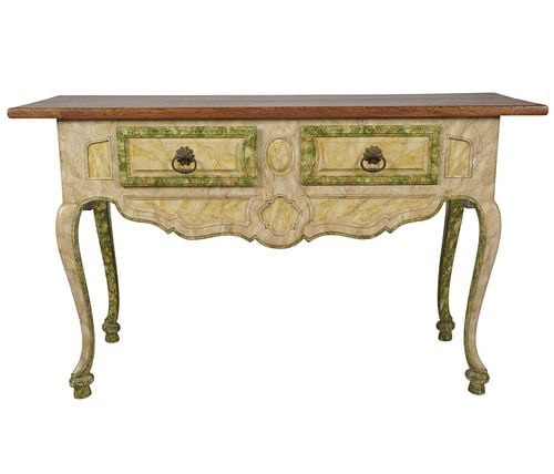 Painted Console - 2