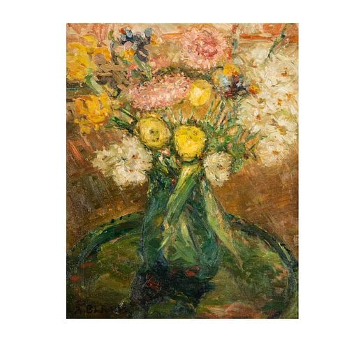 Still Life of Flowers Painting (1 of 8)