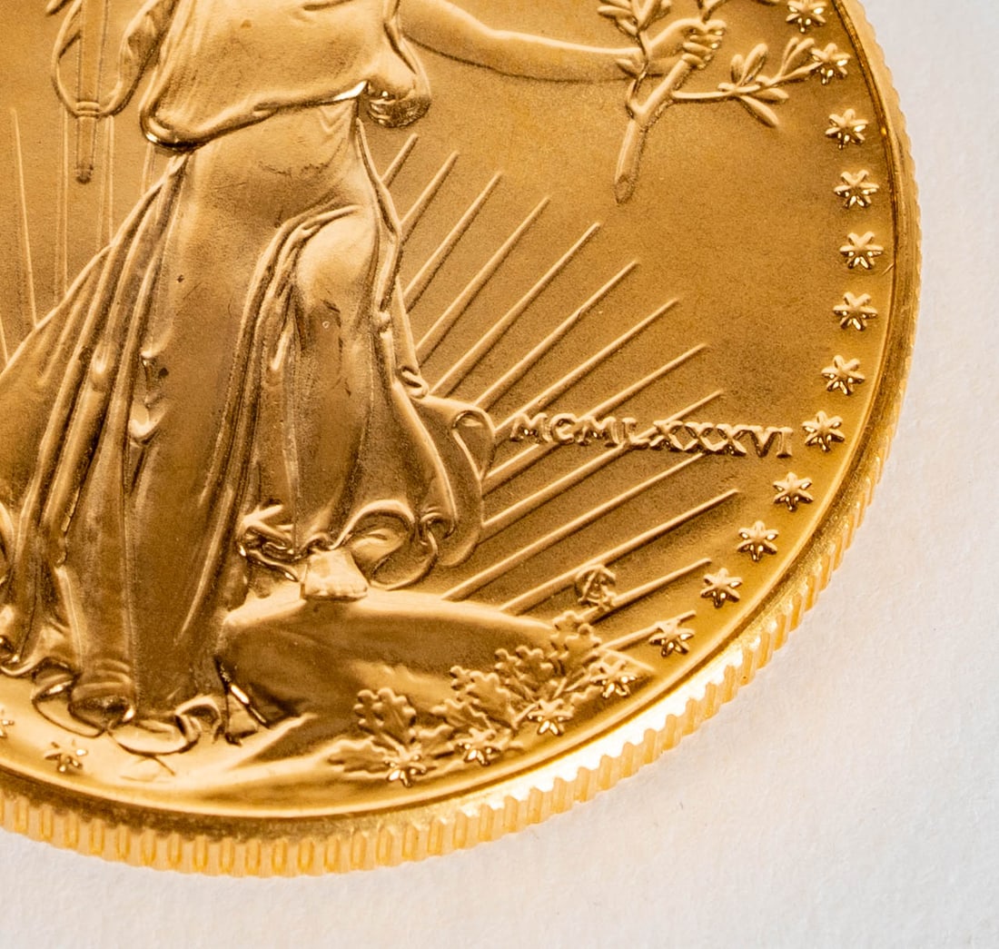 1986 American Gold Eagle Bullion Coin - 2
