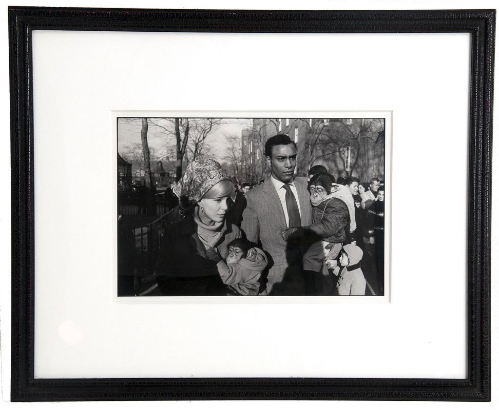 GARRY WINOGRAND: "CENTRAL PARK ZOO, NY": circa 1987; later impression gelatin silver print; stamped on the reverse 11 x 14 inches