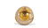 DIAMOND, 18 KARAT GOLD, & YELLOW SAPPHIRE COCKTAIL RING