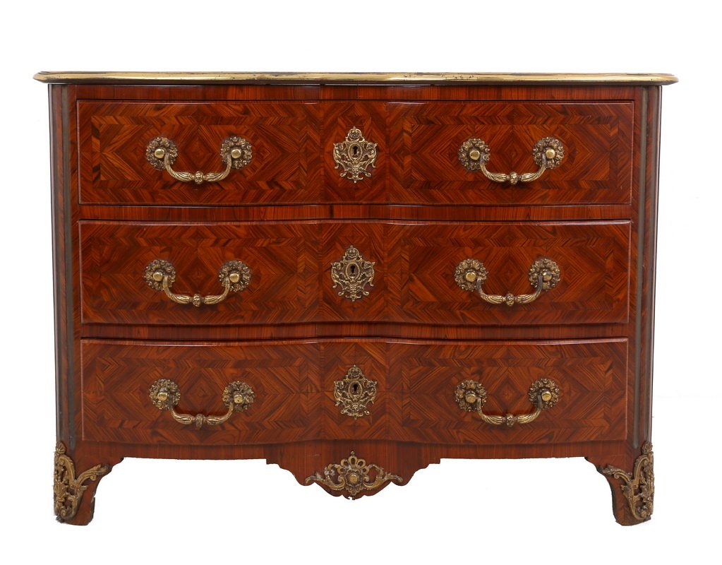 REGENCE STYLE ROSEWOOD COMMODE (1 of 10)