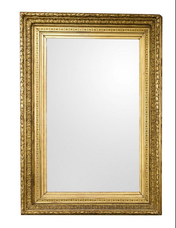 FRENCH GILTWOOD & GESSO MIRROR (1 of 7)