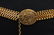 CHANEL: GILT METAL CHAIN BELT - 6