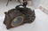 FRENCH GILT BRONZE FIGURAL MANTLE CLOCK - 2