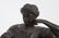 FRENCH GILT BRONZE FIGURAL MANTLE CLOCK - 6