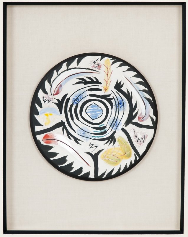 PABLO PICASSO: "MOTIFS NO. 17" MADOURA PLATE (1 of 6)