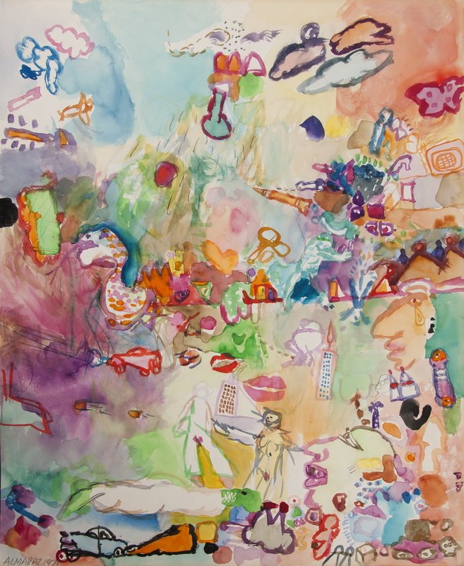 CARLOS ALMARAZ: "UNTITLED" (1 of 7)