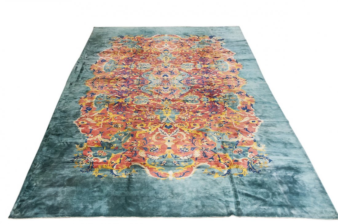 CHINESE ART DECO CARPET (1 of 6)