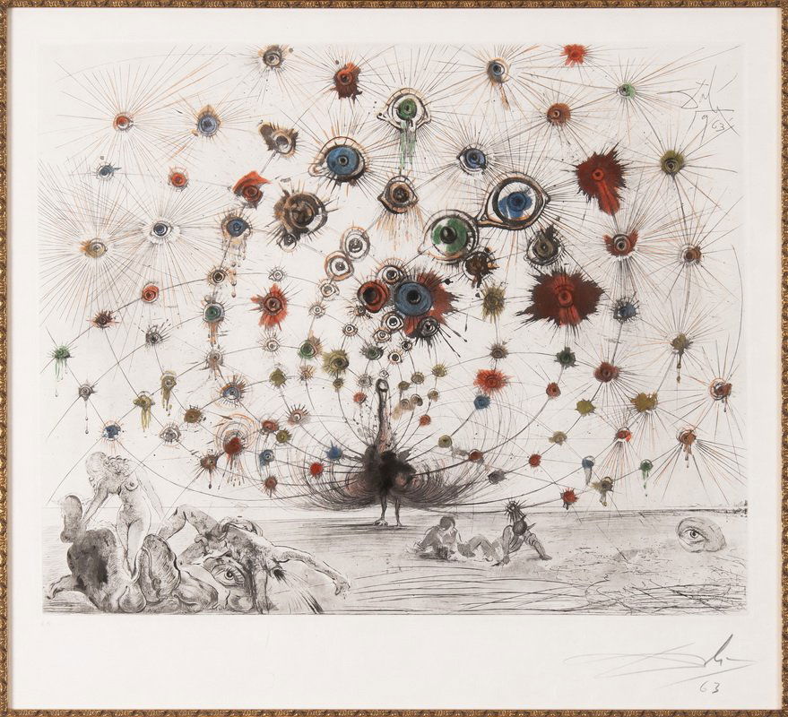 SALVADOR DALI: "ARGUS" (FROM "THE MYTHOLOGY SUITE") (1 of 8)