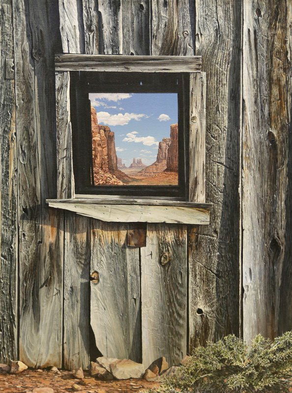 PETER A. NISBET: "NORTH WINDOW" (1 of 9)