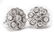 PAIR OF PLATINUM & DIAMOND STUD EARRINGS