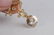 PAIR OF 20 KARAT GOLD & DIAMOND DROP EARRINGS - 5