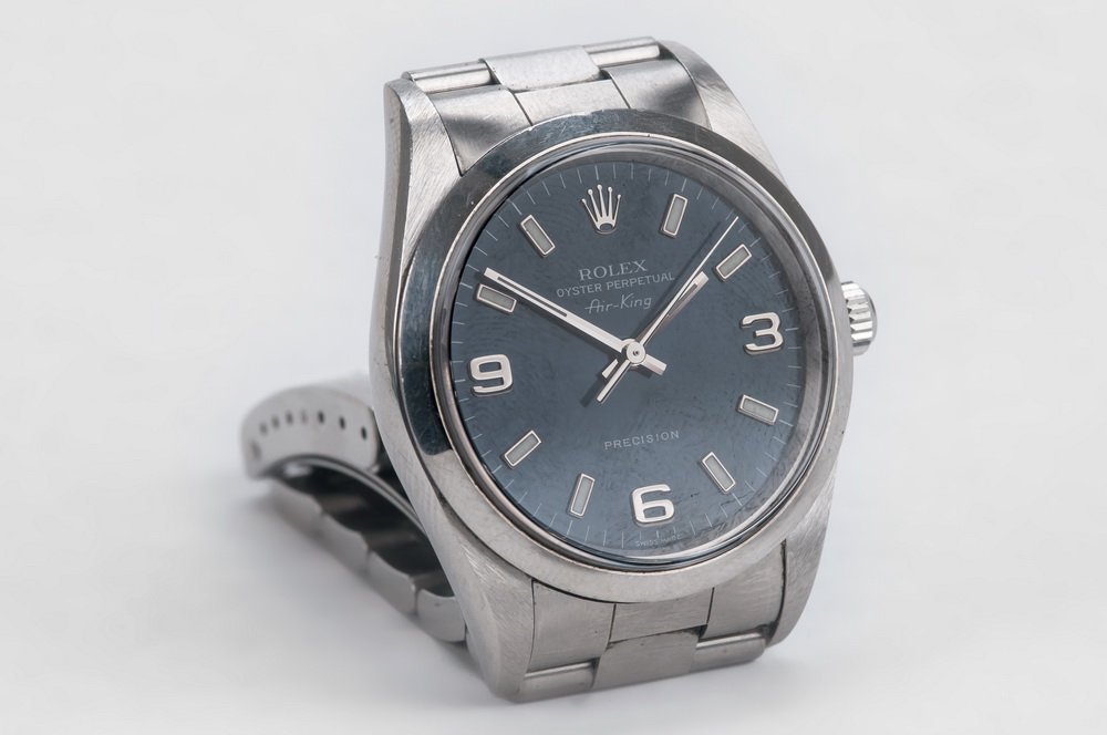 ROLEX STAINLESS STEEL AIR KING WATCH (1 of 10)