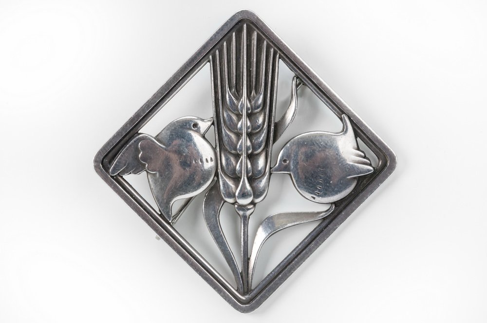 GEORG JENSEN STERLING PIN (1 of 5)