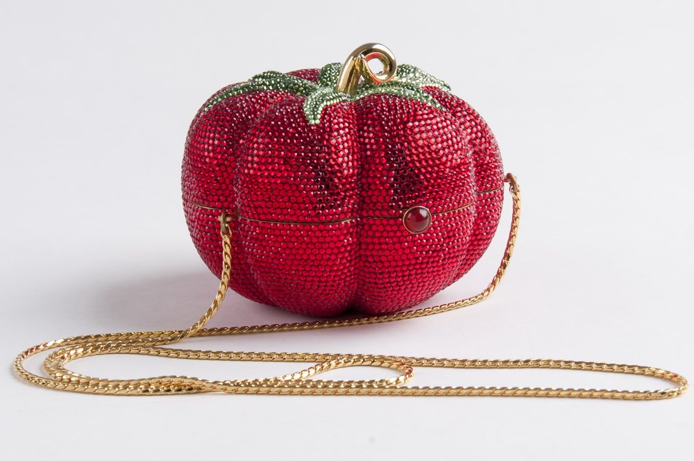 JUDITH LEIBER TOMATO-FORM MINAUDIERE (1 of 10)