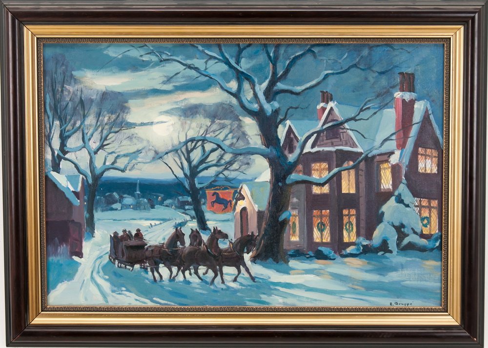 EMILE GRUPPE: "EVENING SLEIGH RIDE" (1 of 10)